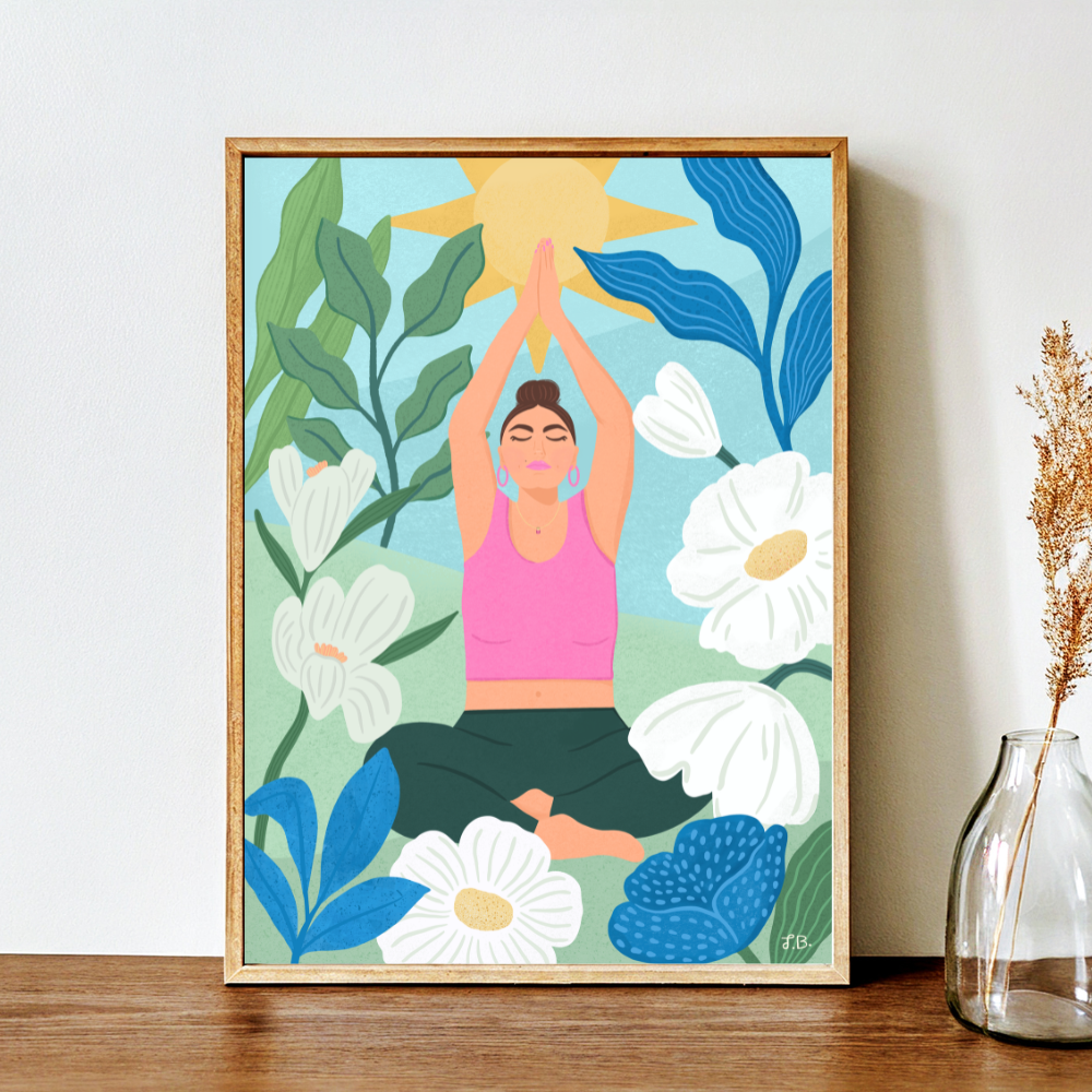 Finding My Balance - Art Print